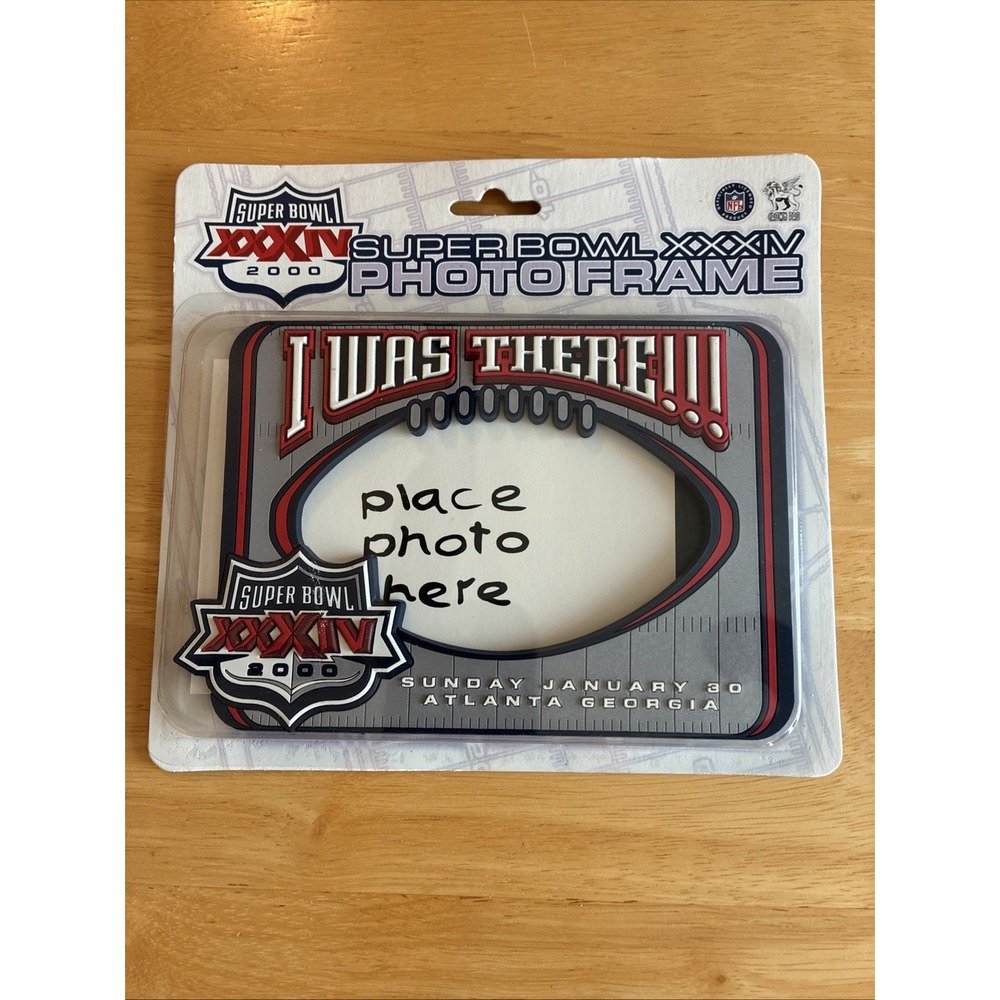 Super Bowl XXXIV I Was There Photo Frame